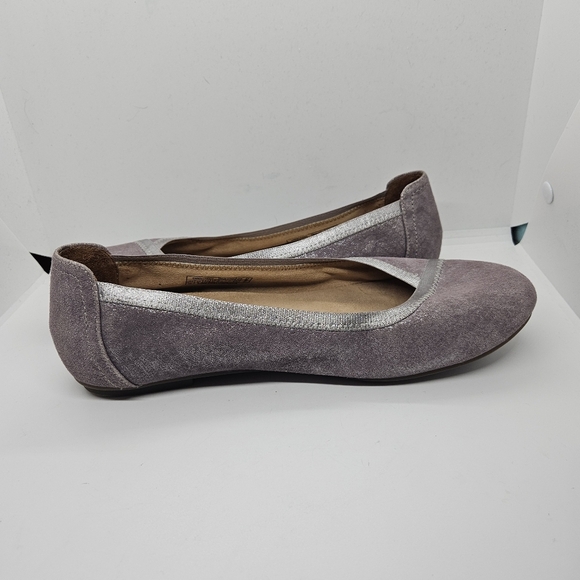 Vionic purple shimmer Caroll ballet flats size 10 - Picture 6 of 9
